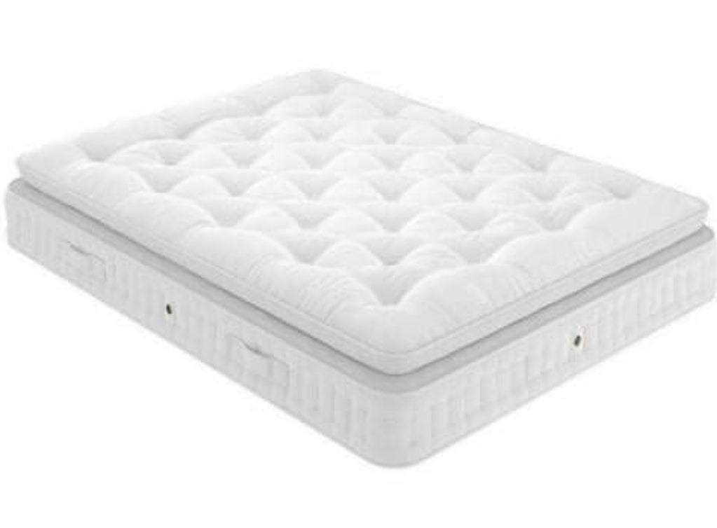 1000/2000/3000 Pocket Sprung Pillow Top Natural Fillings Mattress  - Moon Sleep Luxury Beds