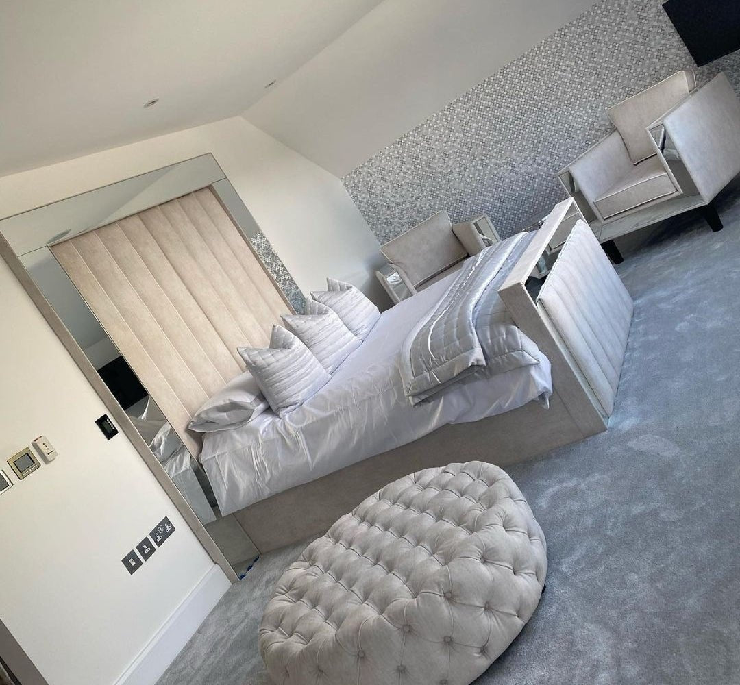Cairo Mirror Bed - Moon Sleep Luxury Beds