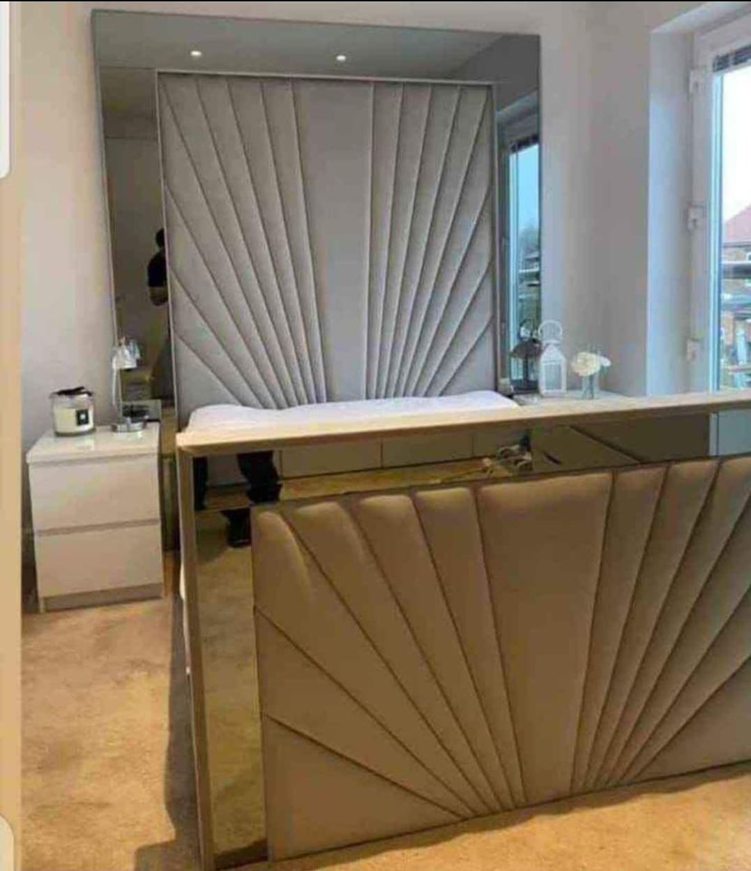 Chanel Mirror Bed - Moon Sleep Luxury Beds