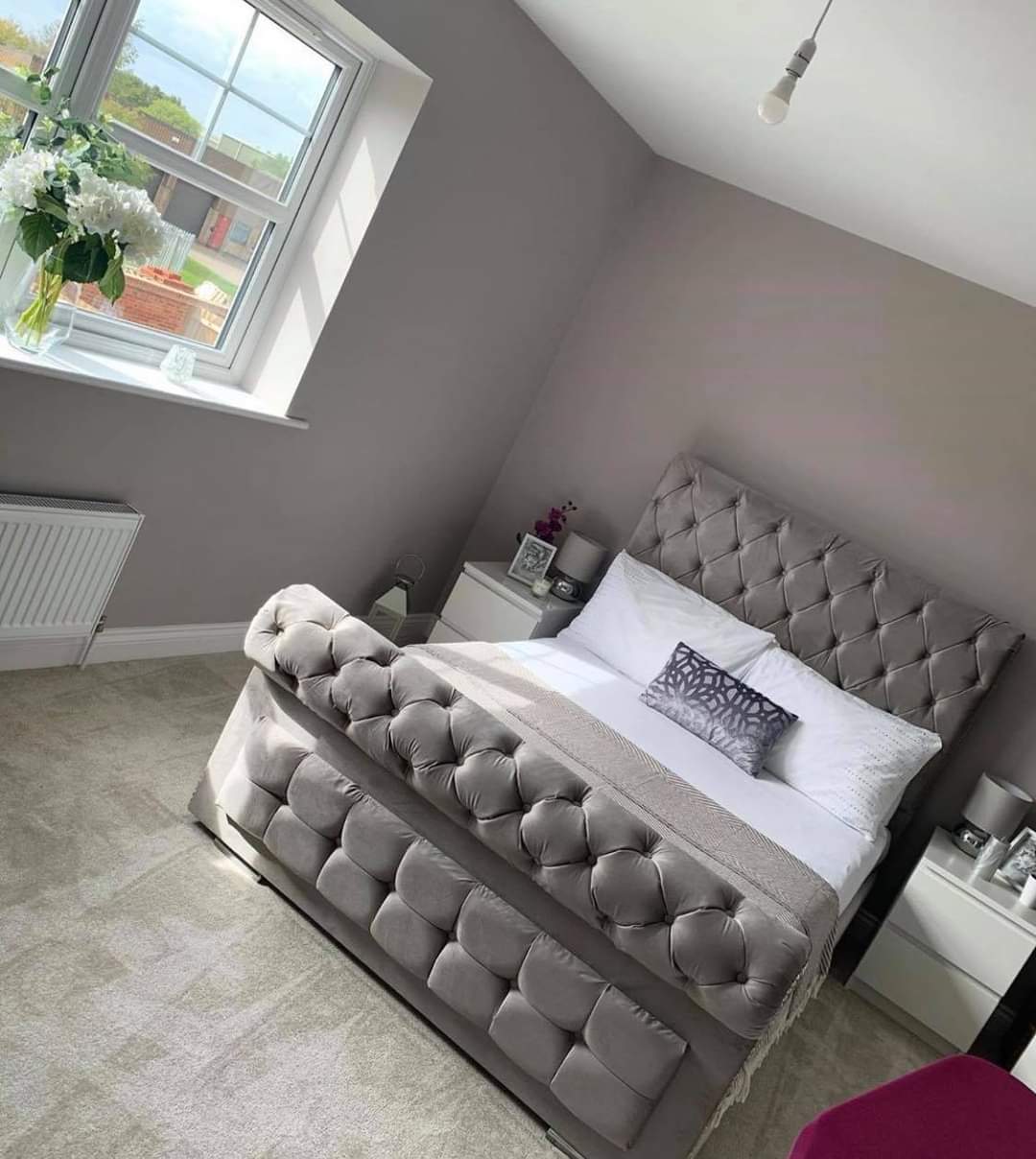 Classic Spanish Sleigh Bed - Moon Sleep Luxury Beds