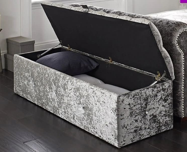 Cube Ottoman Blanket Box with Plenty Of Storage - Moon Sleep Luxury Beds