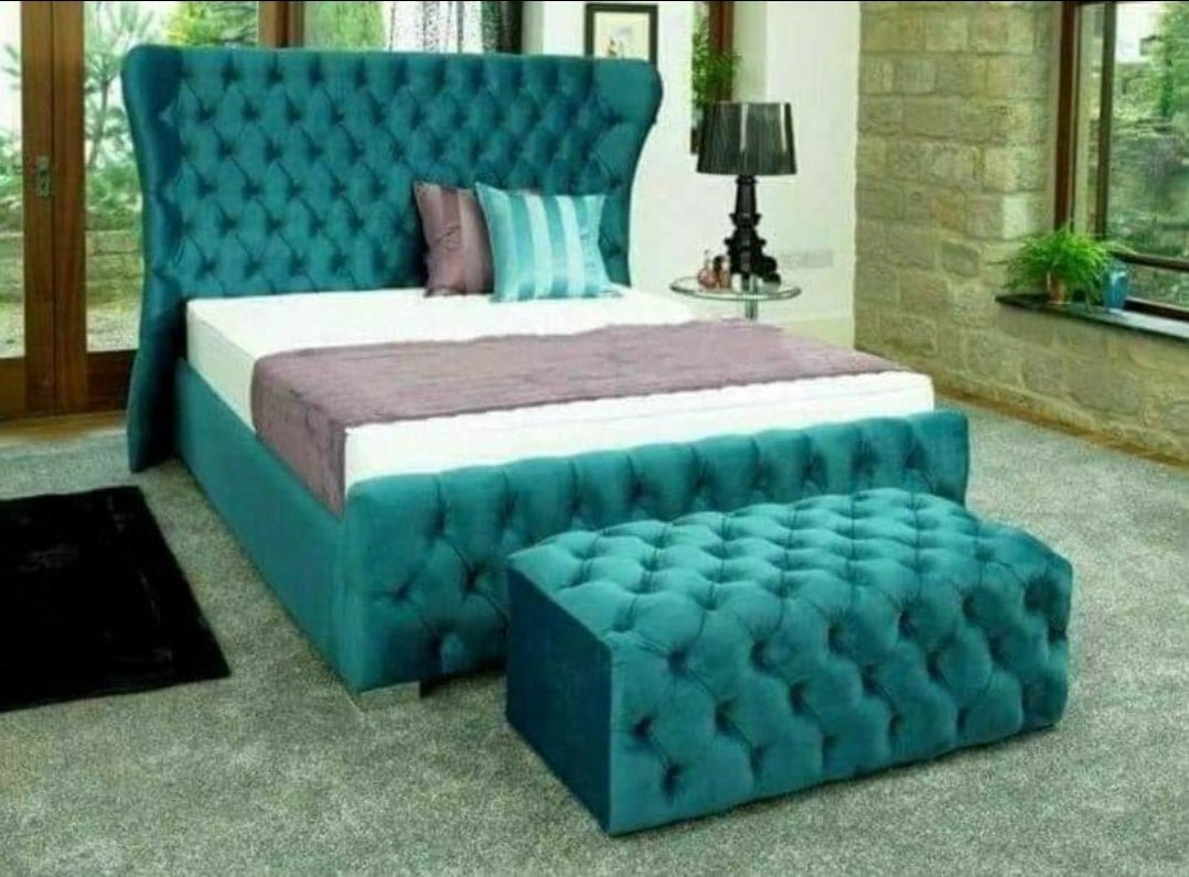 Kandle Winged Bed - Moon Sleep Luxury Beds