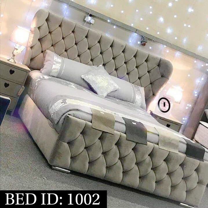 Kandle Winged Bed - Moon Sleep Luxury Beds