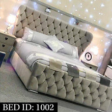 Load image into Gallery viewer, Kandle Winged Bed - Moon Sleep Luxury Beds
