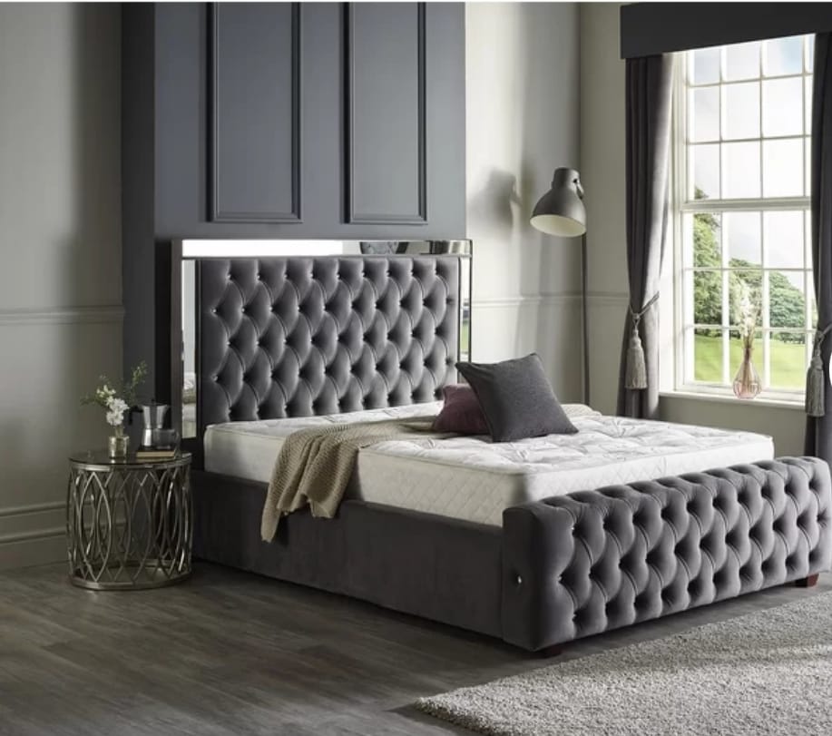 Lanika Mirror Bed - Moon Sleep Luxury Beds