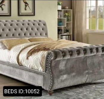 Malaga Sleigh Bed - Moon Sleep Luxury Beds