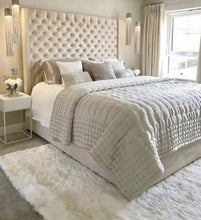 Load image into Gallery viewer, Monaco Wing Back Bed - Moon Sleep Luxury Beds