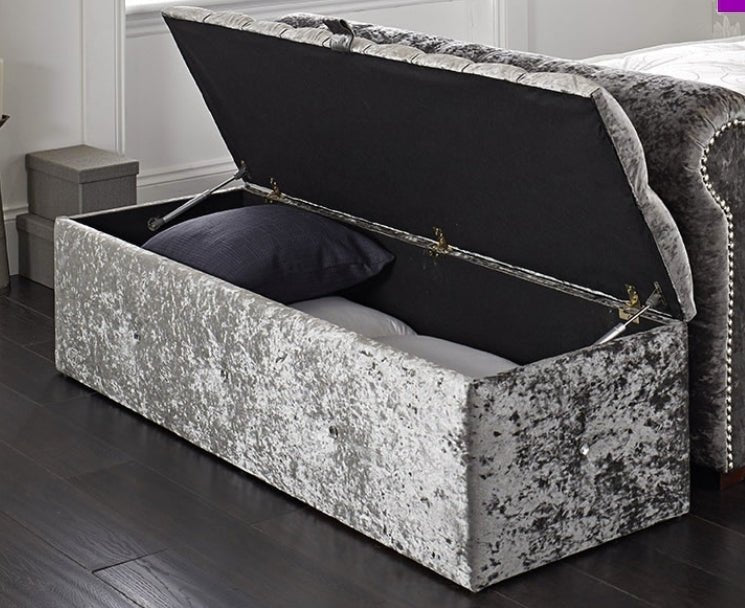 Ottoman Blanket Box with Plenty Of Storage - Moon Sleep Luxury Beds