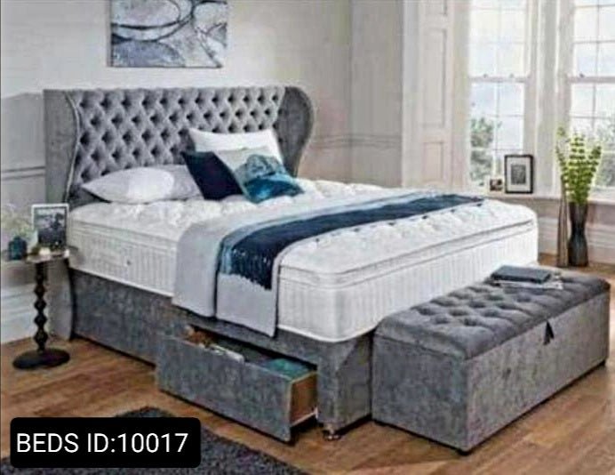 Rolez Wing Back Bed - Moon Sleep Luxury Beds