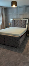 Load image into Gallery viewer, Skyline Mirror Bed - Moon Sleep Luxury Beds
