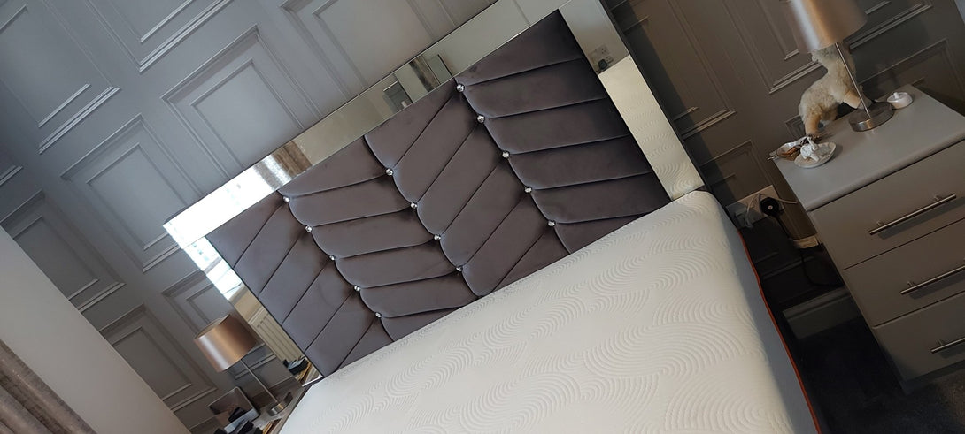 Skyline Mirror Bed - Moon Sleep Luxury Beds